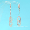 Girls Earrings 925 Silver Elegant Earrings Women